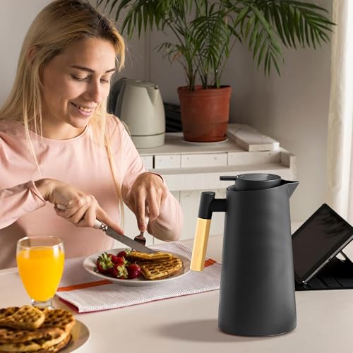 Carafe isotherme en verre 1l distributeur boisson chaude et thé - 7