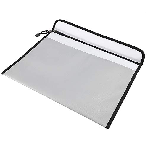 Brandwerende zak-38 * 28 CM Brandwerende Waterdichte Document Bag File Envolope Veilige Opslag met Ritssluiting - Image 4