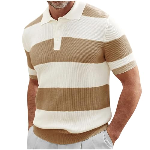 Polo homme manches courtes respirant à séchage rapide pour le sport