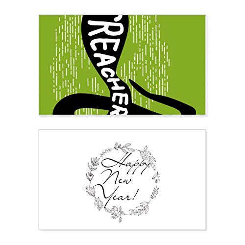 Tarjeta de Año Nuevo Black Cobras, decoración festiva con silueta de animal