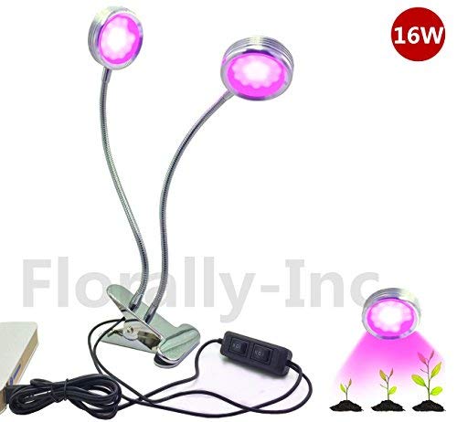 Lampada Faretto LED per Piante, Florally 16W [Capo...