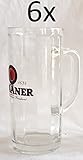 paulaner bierkrug münchen  Paulaner Gläser Set – 6x Paulaner Biergläser/Maßkrüge 0,4L