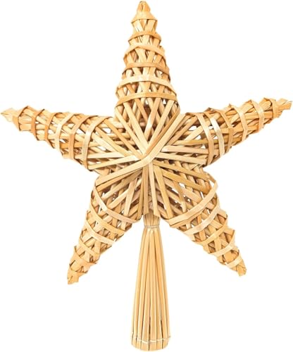 Shyllin Weihnachtsbaumspitzen (30,5 x 20cm), Natürlicher...