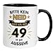 49 Geburtstag Männer Geschenk Tasse | Bitte kein Neid – weil ich mit 49 so gut aussehe | Lustige Geschenk Geburtstagstasse Spruch 49. Geburtstag | 49ter Geburtstag - Witziges Geburtstagsgeschenk Mann