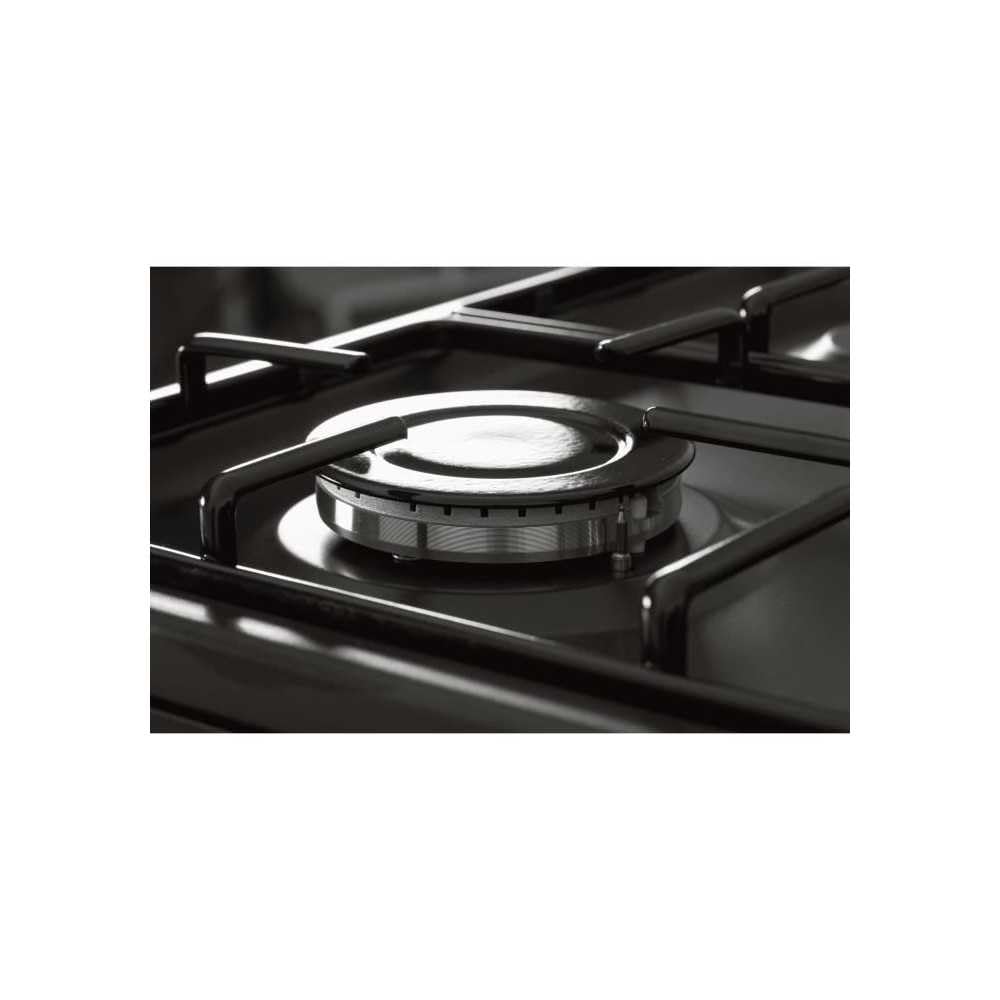 Cuisiniere gaz OCEANIC OCEACG50GB - 4 feux - L49,8 xP61 xH 86 cm - Noir