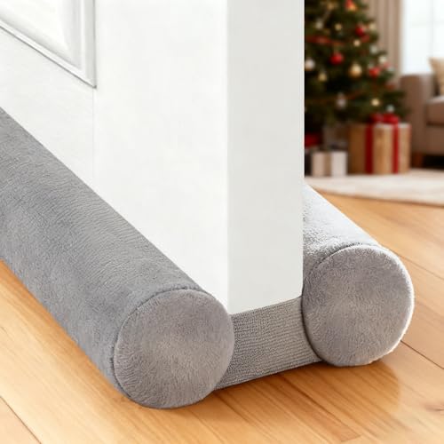 Under Door Gap Filler,Door Draft Stopper for Bottom of Doors,Weather Stripping Door Bottom Seal,Adjustable Door Sweep Draft Seal Block Dust,Light, Hot Air and Drafts,30