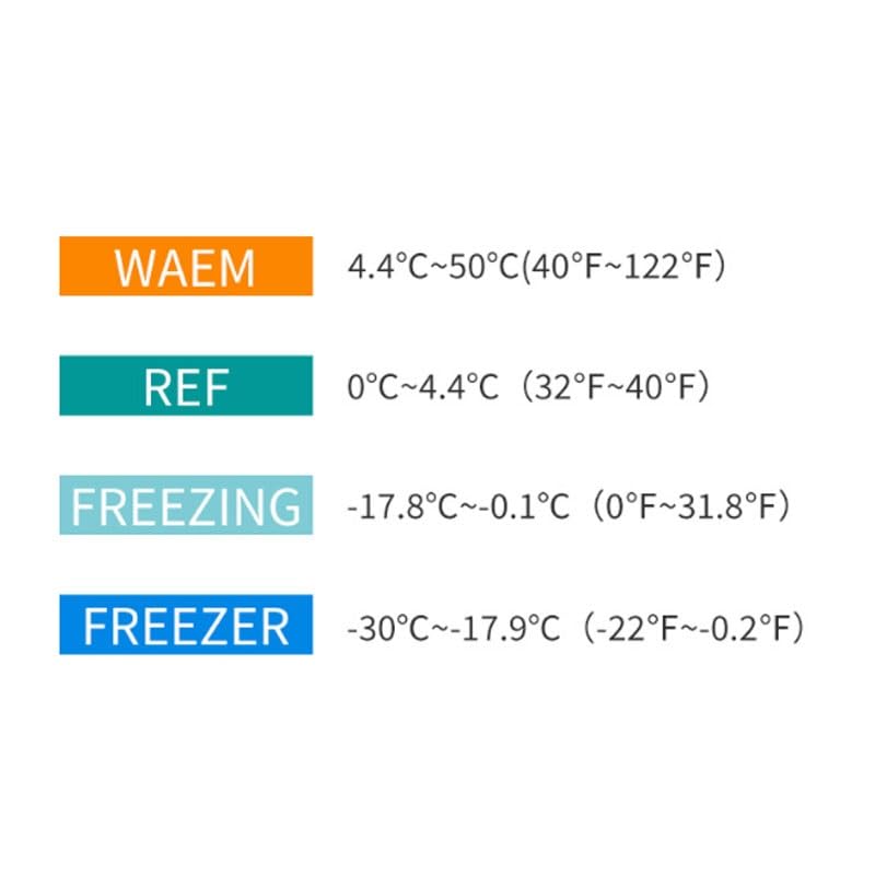 Refrigerator Thermometer with Hook for Home Use Indoor