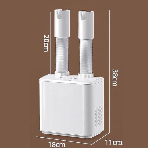 Secador eléctrico de calzado ZIJINGM 150W con temporizador y diseño plegable miniatura 5