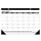 GuassLee Desk Calendar 2026-2027 - 19 Months Academic Calendar 17' × 11.5' Desktop Calendar from Jun. 2026 to...