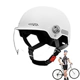 Fahrradhelm, bequeme und harte Fahrradmützen, aus Stoff, Unisex, für Fahrrad, verstellbar, für Outdoor-Sport, mit Kissen