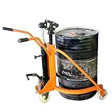 Schwerer Laufwagen mit Anti-Rutsch-Pedal und manuellem Druckentlastungsventil, ideal für Fabriken...