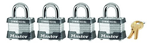 MASTER LOCK Keyed Padlock 3QCOM