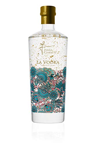 Vodka Ivana Ciabatti La Vodka Cl.70 Con Foglia Di Oro Alimentare 23 Kt