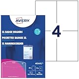 Format A6 (105 x 148 mm) – Pochette adaptée aux inserts de grand format pour une identification claire lors de tout type d’événement
