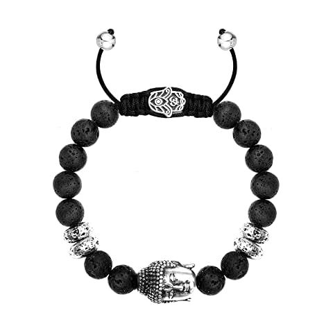MIDDLUX Buddha Bracelets for men, Meditation Jewelry Bracelet, Gifts for Meditation Men Cover