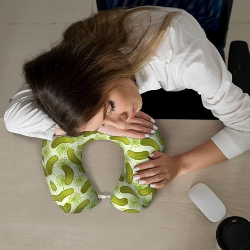 Almohada espuma viscoelástica forma U tamaño único miniatura 7
