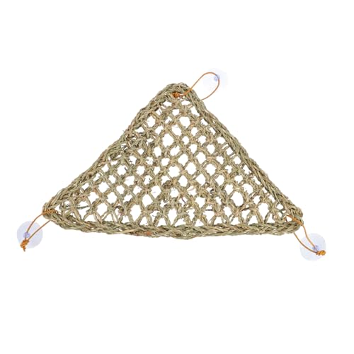 NOLITOY ペット用トイレ砂 フォーム ボウル ケージ クレート マット pet bed 編まれたペットの巣パッド 織り猫パッド 家庭織りの犬用パッド 編まれた猫の巣パッド 草