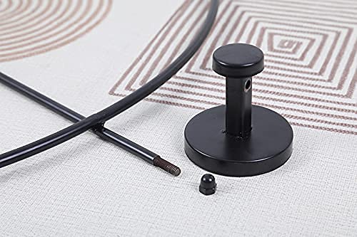 Modirnation 'The Ring' Oversized Modern Nordic Wall Clock, Minimalistic And Stylish, Simplistic Luxury Metal Design, Silent Quartz Mechanism, Home Decor For Home/Office (Gold) #TOP4