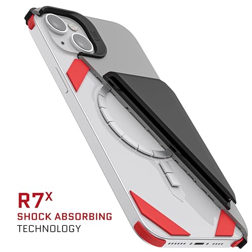 Funda magnética iPhone 14 Plus antigolpes que sustituye la cartera sin perder MagSafe 5