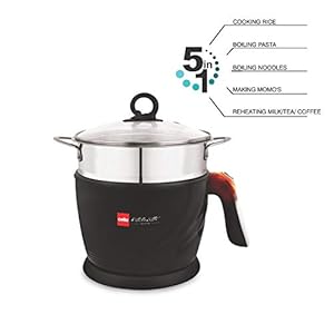 Cello 100 A Multi Utility Cooker 1.2 Litre (Black) - Image 4