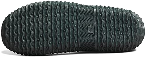 Tengta Unisex Waterproof Garden Shoes Womens Rain Boots Mens Car Wash Footwear Dark Green 10 #TOP5
