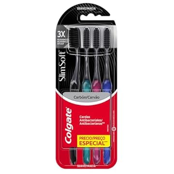 Colgate Escova De Dente Slim Soft 4 Unidades
