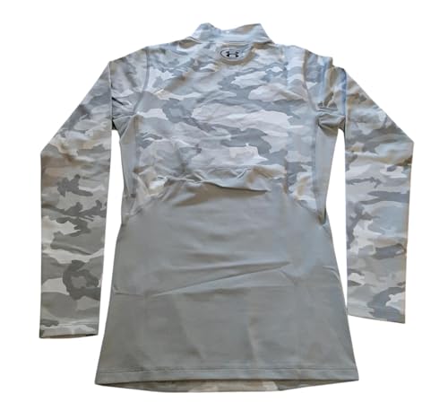 Under Armour Men's DSG CGI Camo Compression ColdGear Long Sleeve T-Shirt (US, Alpha, Medium, Regular, Regular, Camo Gray/White)