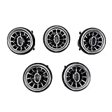 audi tt turbo timer 4pcs LED. Dashboard anteriore AC Air Condition Vent Outlet Turbo Interior Trim Adatto per: Audi TT 2007-2014