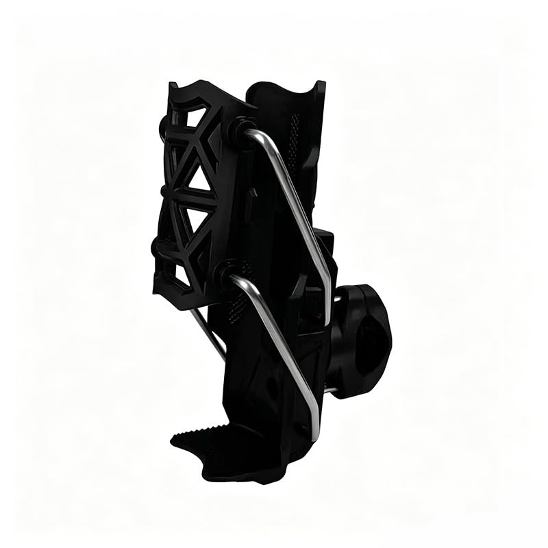 ONEMAJI Soporte para Vasos de Motocicleta para Kawasaki Ninja 650 (Update) (2020-2023), Portabidones Giratorio de 360° con Sujeción Automática y Tiras Antideslizantes,Black