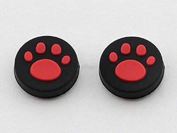 Silicone Joystick Caps Thumb Stick Analog Grip Cover Case Cap for PSV 2000 PSV 1000 Controller Red