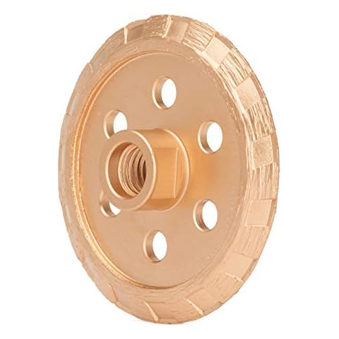 Delta Diamond Ripper Turbo Premium 4 Inch X .400" Crack Chaser Diamond Blade, 5/8"-11 Threaded Arbor, Continuous Rim, V Shaped for Crack Repair in Concrete, Asphalt (4" x .400") Cover