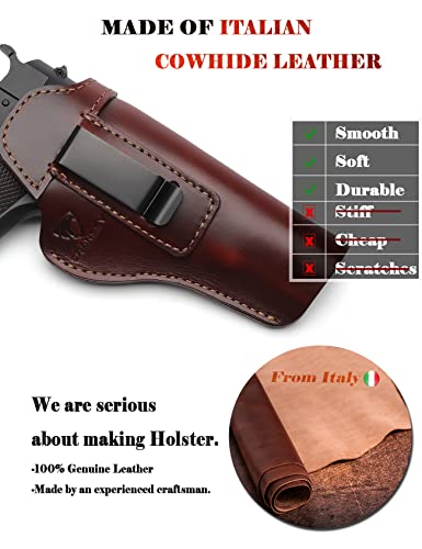 Cranssy 1911 IWB Leather Holster