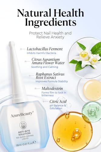 Image of AzureBeauty 18ml Nail Biting Prevention for Kids Thumb Sucking Deterrent