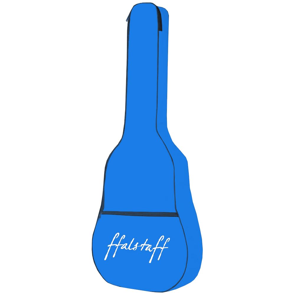 ffalstaff Funda para guitarra clásica y acústica, 39 pulgadas, color azul