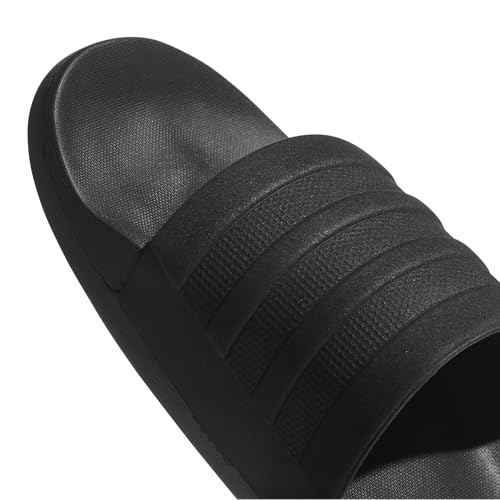 Image of Adidas Men's Adilette Cf+ Mono Cblack, Cblack and Cblack Flip-Flops and House Slippers - 12 UK /India (47.33 EU)