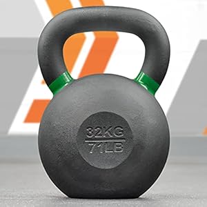 METIS Pro Cast Iron Kettlebells | Improve Your Strength Training with Premium-Quality Weights – Choose from Various Sizes [4-48kg] and 2 Set Options