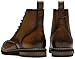 Jousen Boots for Men Retro Fashion Casual Dress Boots Polished Leather Men's Classic Oxford Boots(AMY8158A Brown 12)