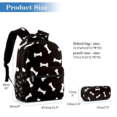 Sac à dos avec étui à stylo coloré et compartiments de rangement Couleur 7 - 2