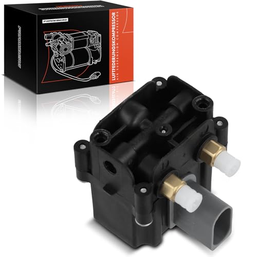 Frankberg Air suspension Valve block Compressor Valve Compatible with 5 Series Touring F11 E61 2.0L-5.0L 2004-2017 7 Series F01 F02 F03 F04 3.0L-6.0L 2008-2015 Replace# 37206789937