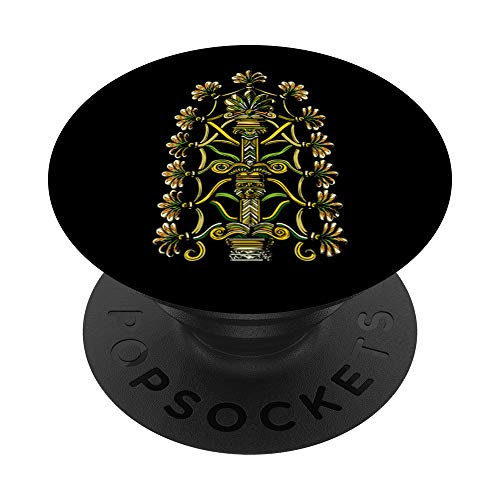 Anunnaki Aliens Árbol De La Vida Símbolo Extraterrestre PopSockets PopGrip Intercambiable