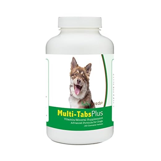 Healthy Breeds Finnish Lapphund Multi-Tabs Plus Chewable Tablets 180 Count