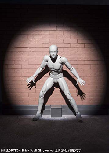 Bandai Netaddiction Model Kit – Tamashii Option Brick Wall Brown Version – Accessoires