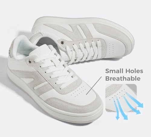 Image of LUCKY STEP Women Retro Gum Sole Fashion Sneakers
