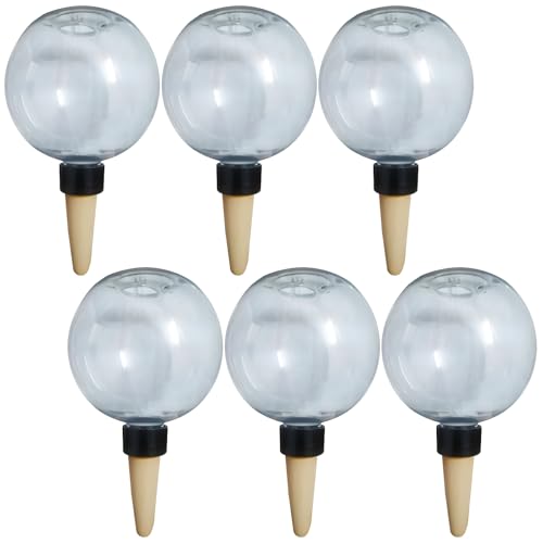 6-Pack 17oz Self-Watering Plant Globes w/ Terracotta Spikes