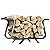 NiHome Cauldron-Style 33.5Inch Firewood Rack, 450 lbs Capacity, Compact Log Holder for Indoor/Outdoor Use, Keeps Firewood Dry, Perfect for Fire Pits, Fireplaces, Wood Stoves, BBQ Grills, Easy Assembly