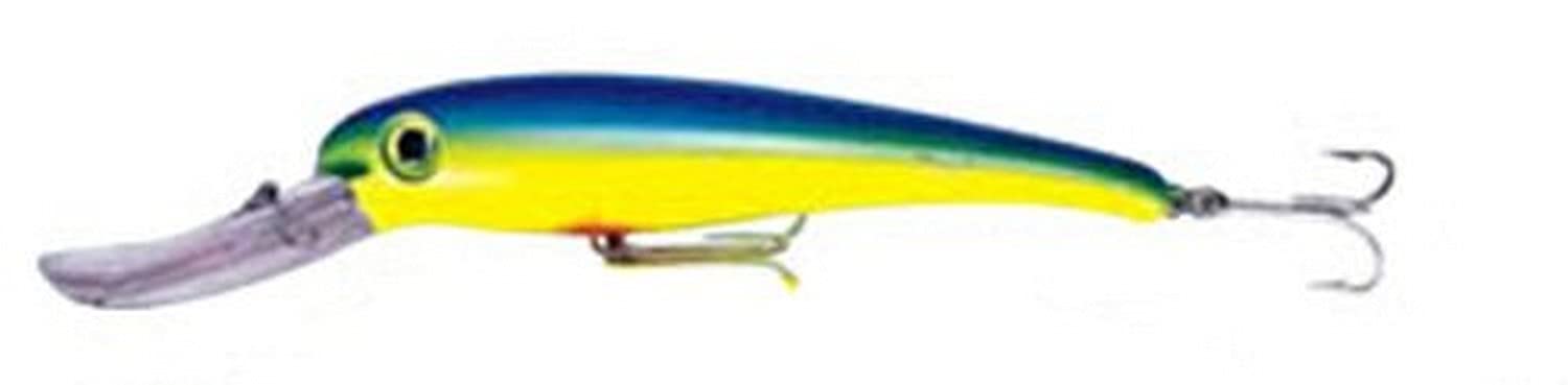 Mann's Bait Company Heavy Duty Stretch 12 Fishing Lure (Pack of 1), 2-Ounces, Chartreuse/Blue