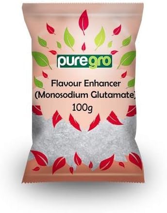 Puregro MSG Fine | Monosodium Glutamate | Ajinomoto | Puregro Seasoning | Premium Quality | Authentic | No Additives (100G) FLAVOUR ENHACER.