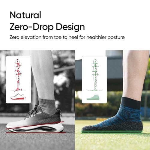 Image of Frido Barefoot Sock Shoe Classic | Lightweight Barefoot Shoes for Men & Women | Snug Fit & Anti-Slip Grip | Wide Toe Box for Bunions | 3mm Flat Sole | for Training & Daily Use | Pack of 1