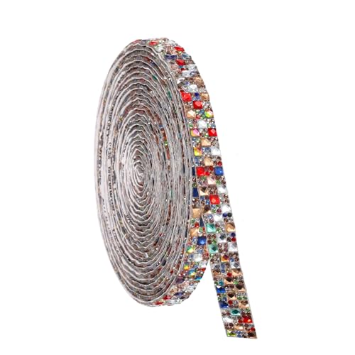Cinta de diamantes autoadhesiva de 12 mm que evita desprendimientos en manualidades de arte 4