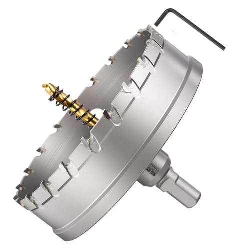 METALLIXITY Hole Saw 120mm (4-3/4"), Heavy Duty Tungsten Carbide with